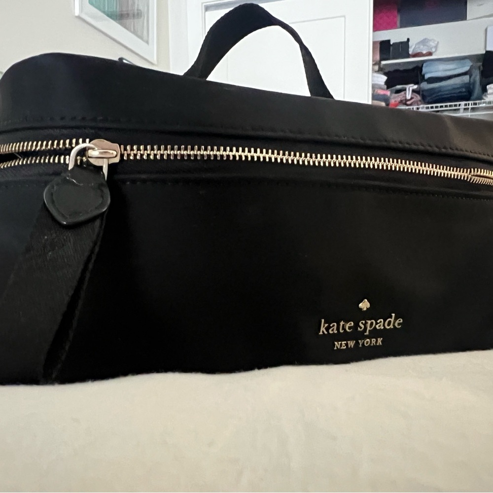 Kate Spade Black Zippered Bag